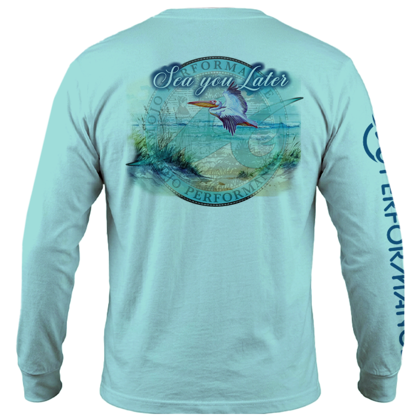 Men's SoWal Sun Jersey Sea You Later Long Sleeve