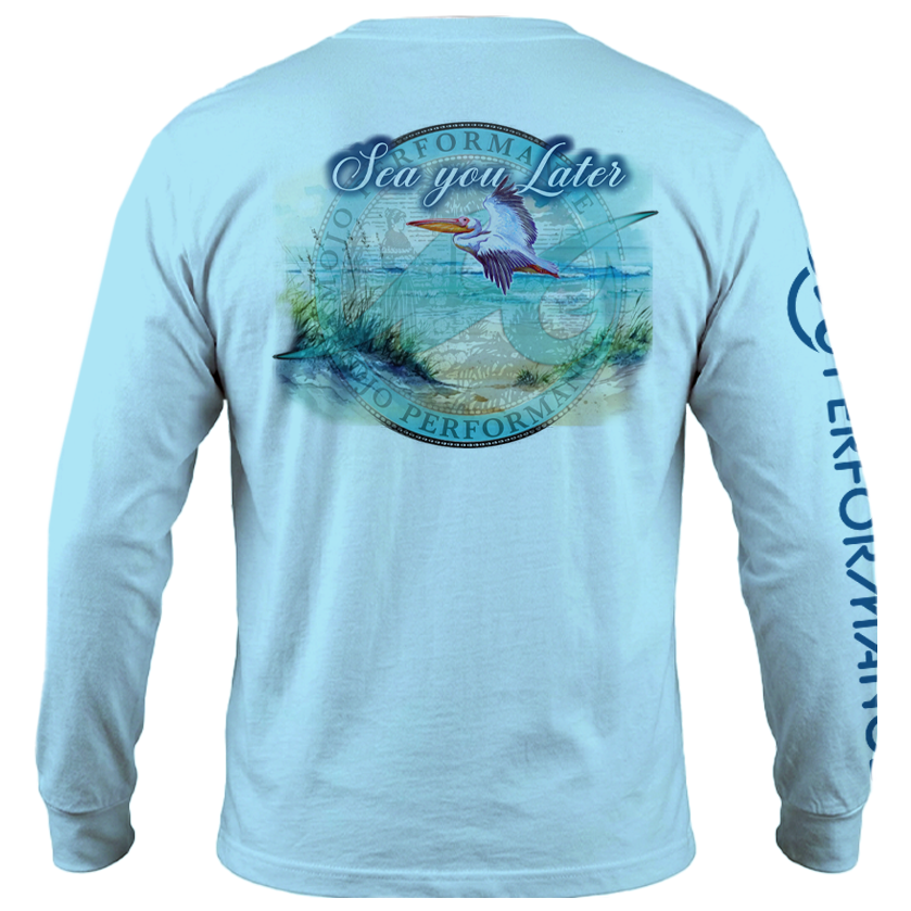 Men's SoWal Sun Jersey Sea You Later Long Sleeve
