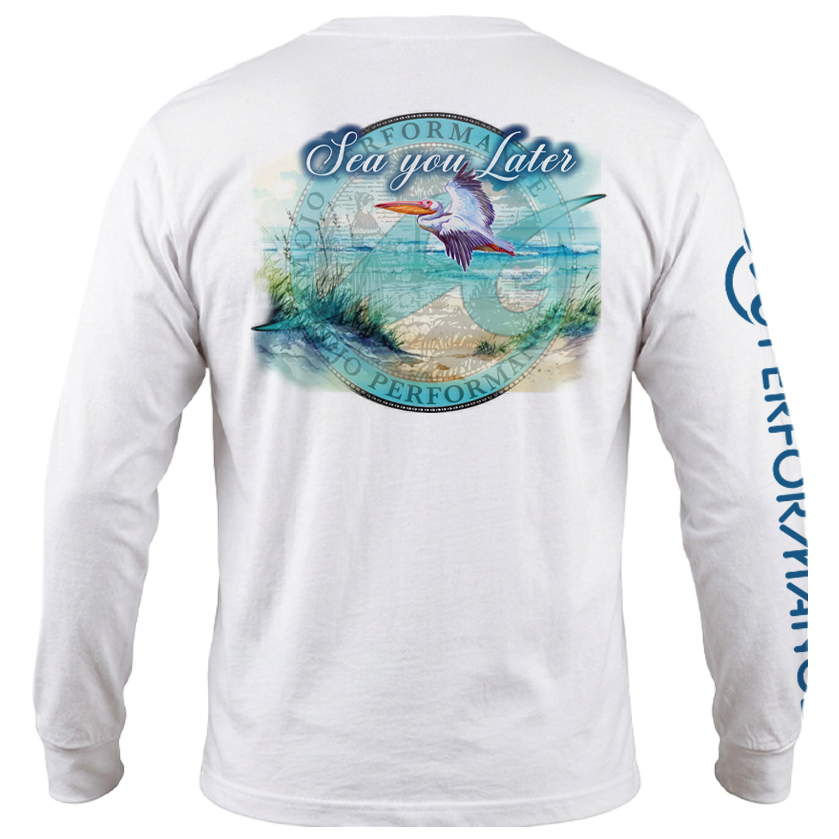 Men's SoWal Sun Jersey Sea You Later Long Sleeve