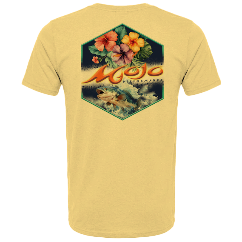 Men's SoWal Sun Jersey Mojo Hibiscus Short Sleeve