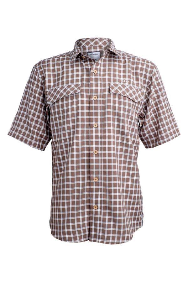 Traditional Coastal Plaid Short Sleeve - Mojo Sportswear Company