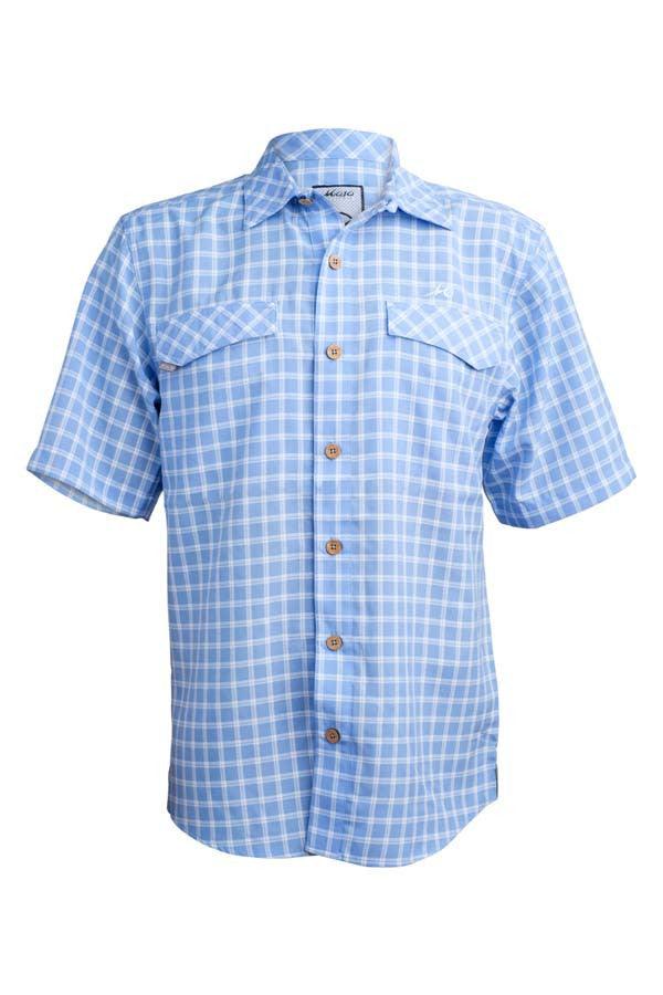 Traditional Coastal Plaid Short Sleeve - Mojo Sportswear Company