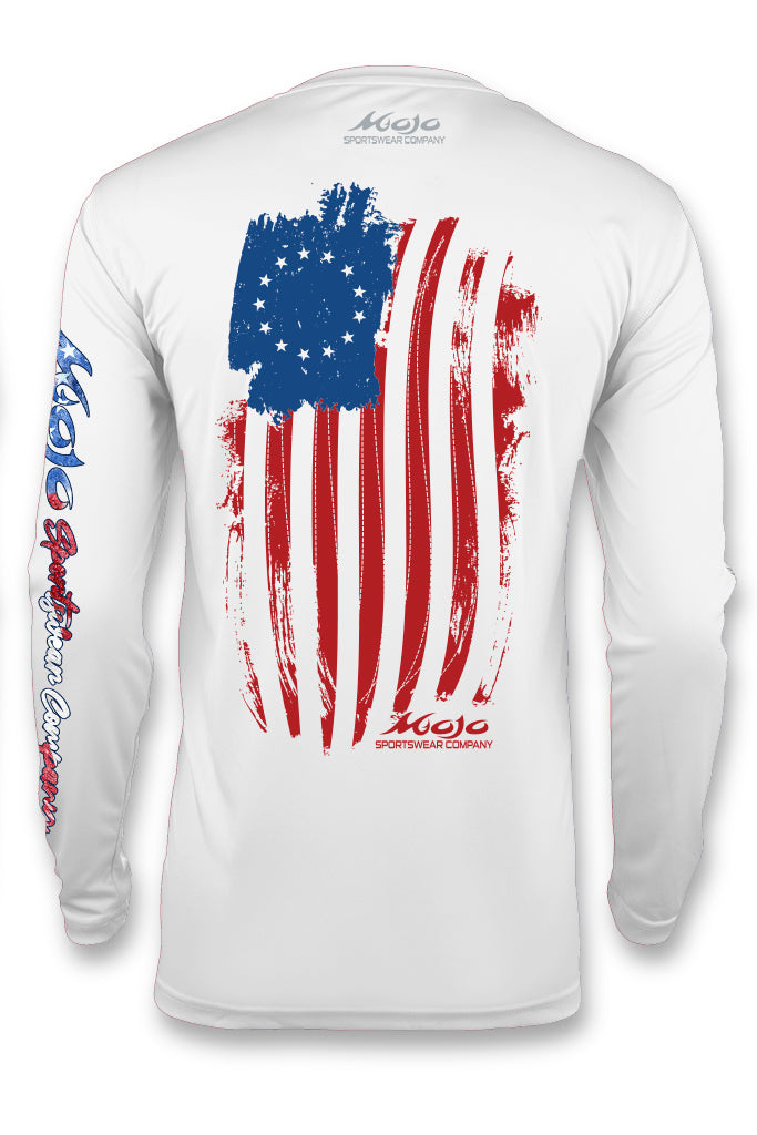 Betsy Ross Flag Wireman X - Mojo Sportswear Company