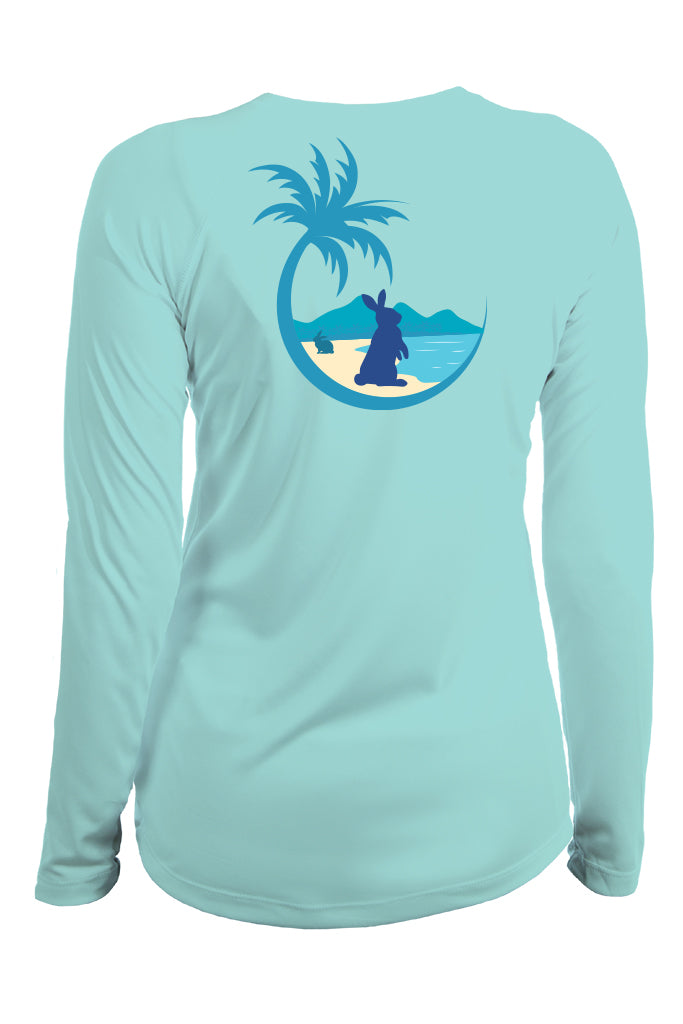 Island Bunny Bunny Isle Camisa de Playa - Mojo Sportswear Company