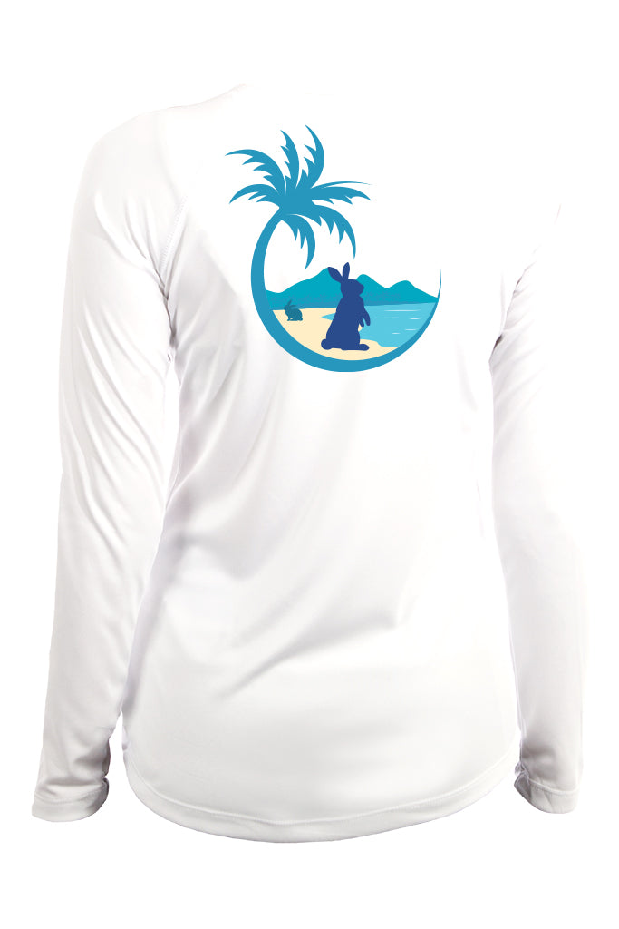 Island Bunny Bunny Isle Camisa de Playa - Mojo Sportswear Company