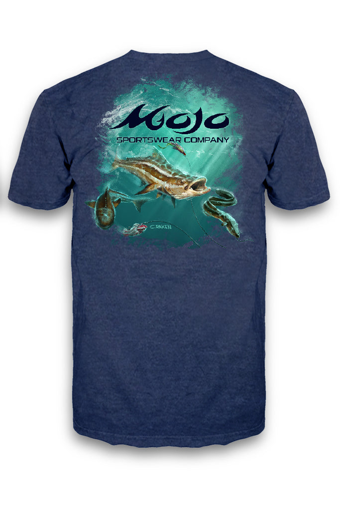 Eel Assault Short Sleeve T-Shirt - Mojo Sportswear Company