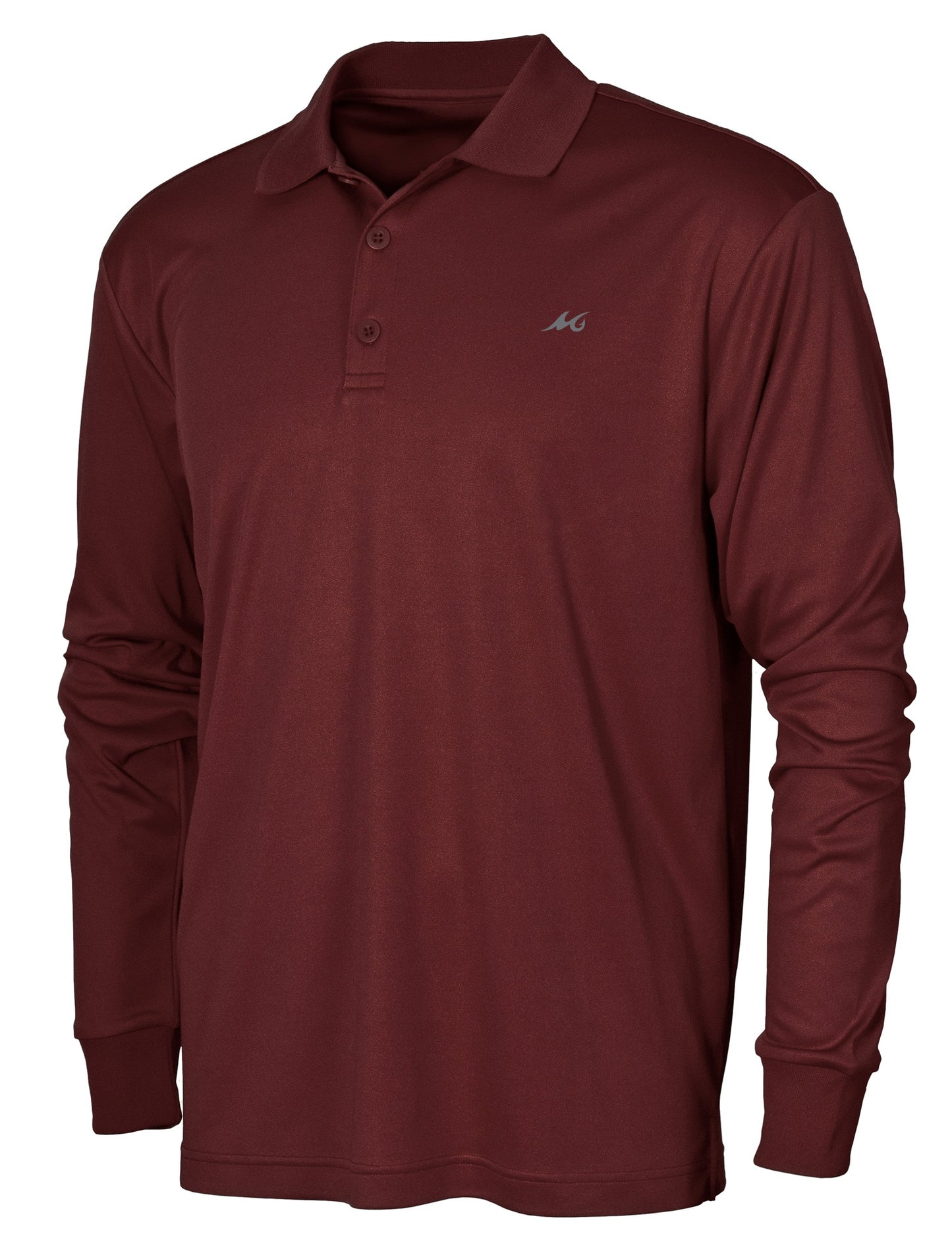 Men's Long Sleeve Performance Polo - Mojo Sportswear Company