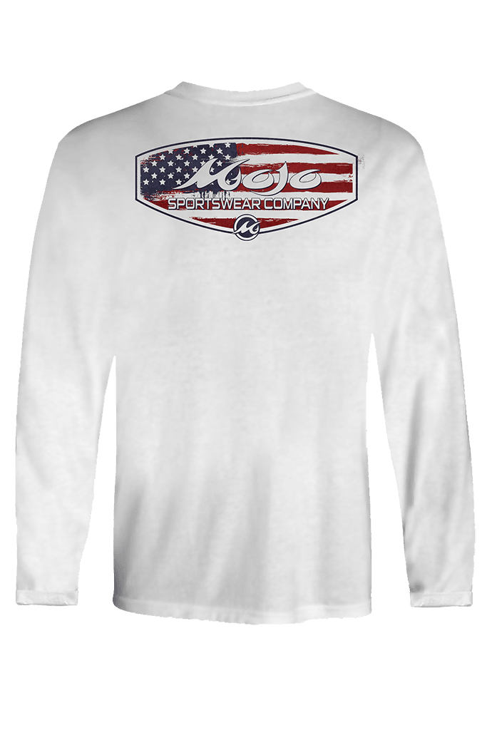 Patriot Crest Long Sleeve T-Shirt - Mojo Sportswear Company