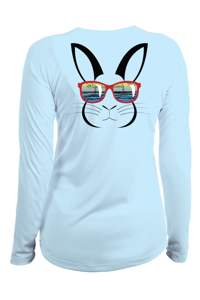 Island Bunny Sunny Bunny Camisa de Playa - Mojo Sportswear Company