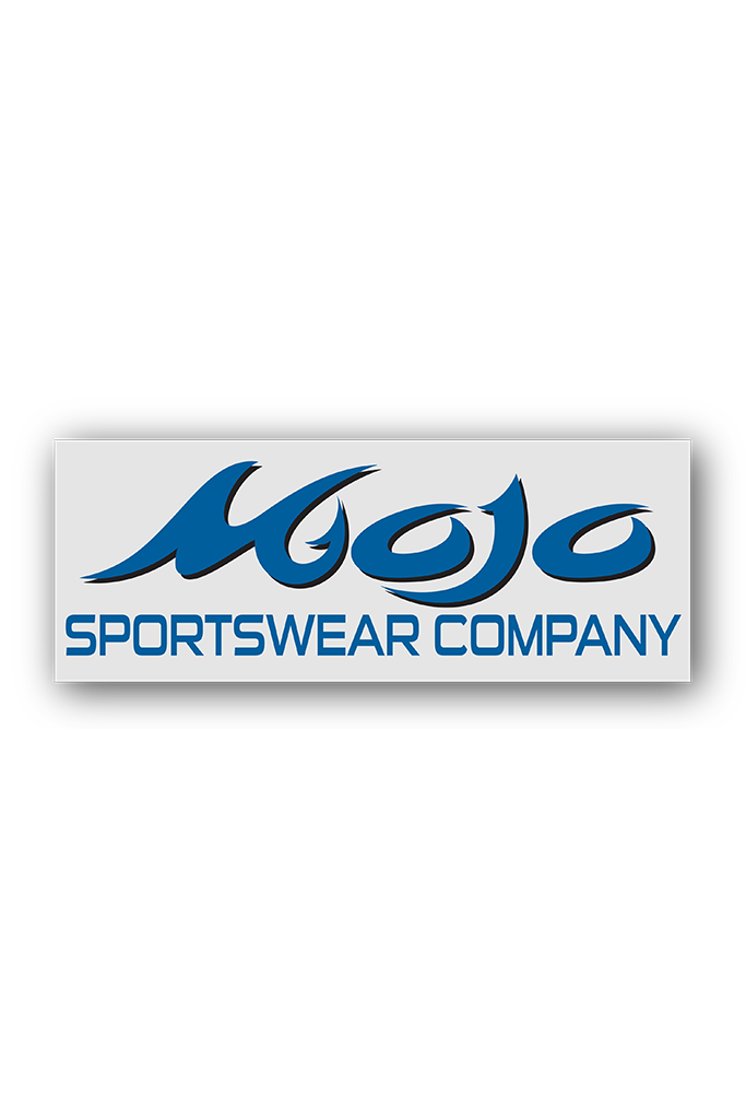 Two-Tone Corporate Vinyl Sticker - Mojo Sportswear Company