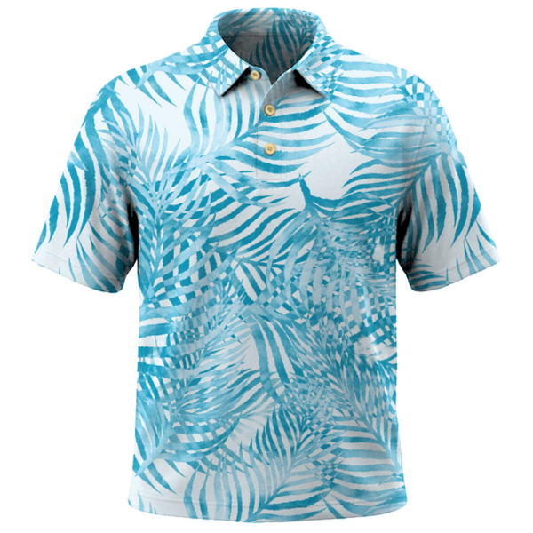 Men's Coastal Polo Palm Folly – Mojo Sportswear Company