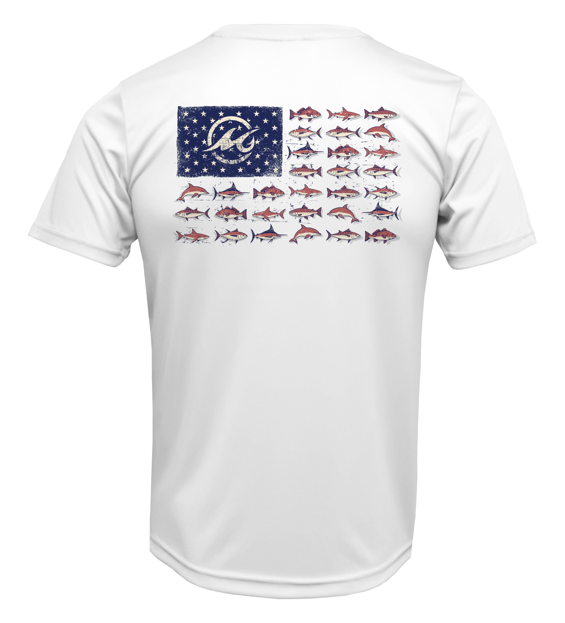 Men's SoWal Sun Jersey American Gulf School Short Sleeve