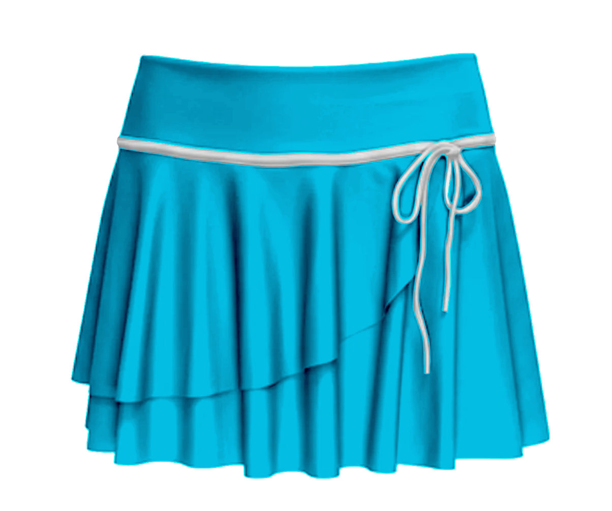 Solid Seagrove Wrap Tennis Skirt