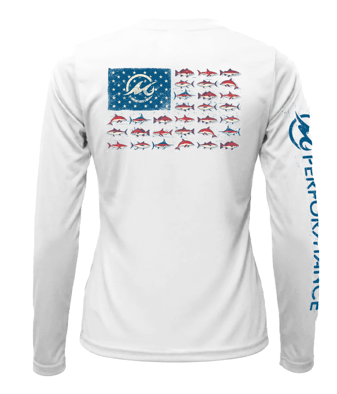 Women's SoWal Sun Jersey American Gulf School Long Sleeve