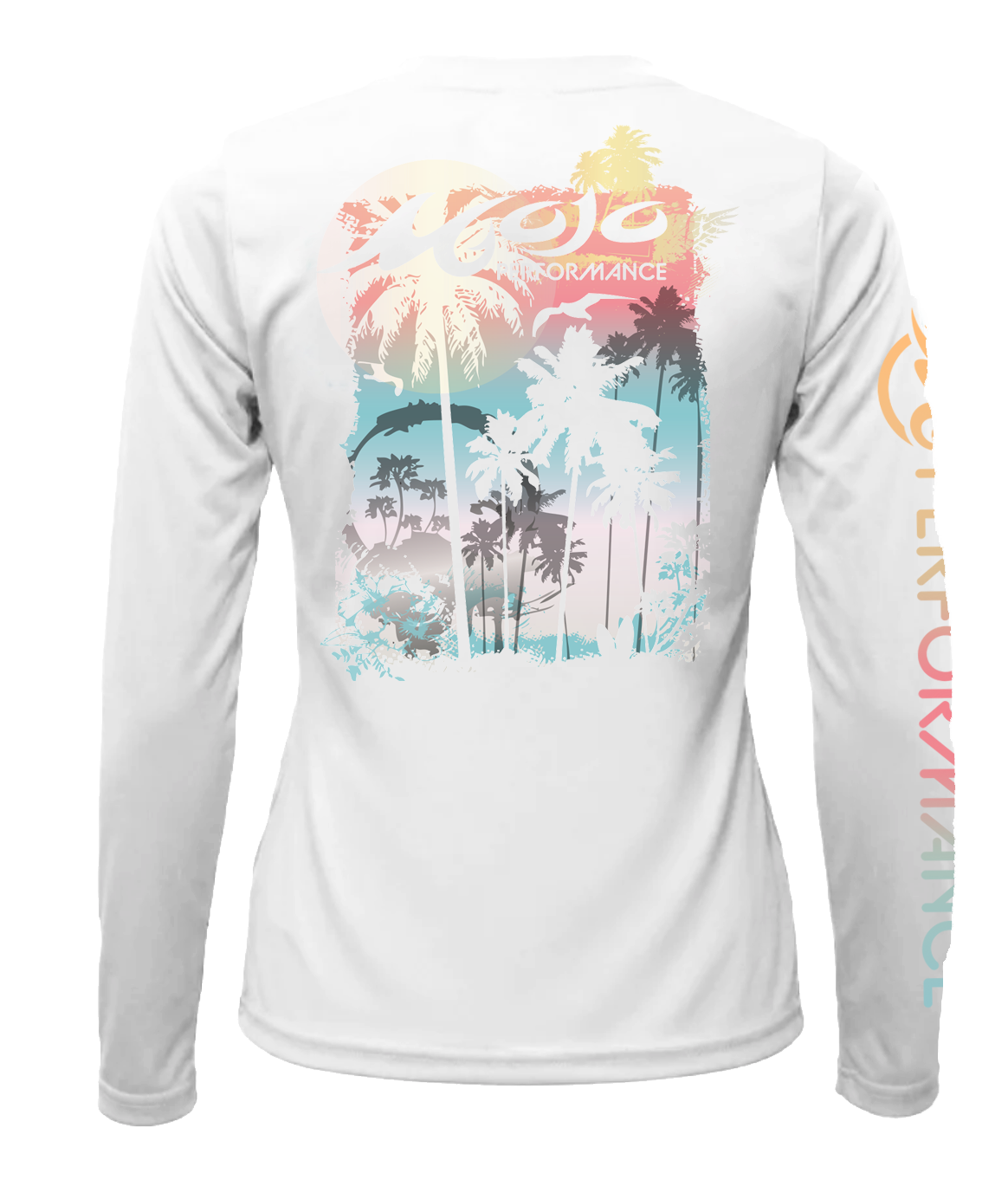 Women's SoWal Sun Jersey Palm Theory Long Sleeve
