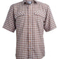 Traditional Coastal Plaid Short Sleeve - Mojo Sportswear Company