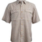 Traditional Coastal Plaid Short Sleeve - Mojo Sportswear Company