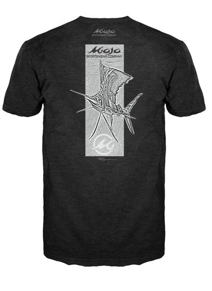 Sailfish Etch - Bill Boyce Short Sleeve T-Shirt - Mojo Sportswear Company