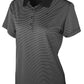 Ladies Micro Striped Performance Polo - Mojo Sportswear Company