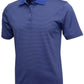 MSC Men's Micro Striped Performance Polo - Mojo Sportswear Company