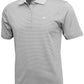 MSC Men's Micro Striped Performance Polo - Mojo Sportswear Company