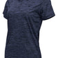 Ladies Heathered Performance Polo - Mojo Sportswear Company