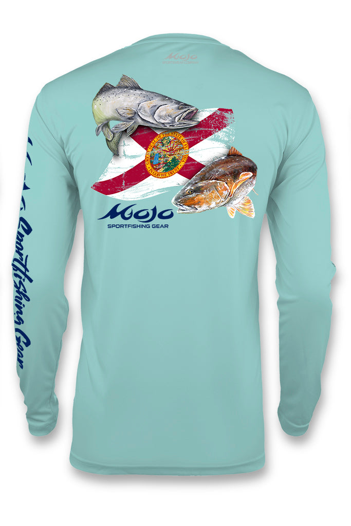 Florida Redfish Flag Wireman X - Mojo Sportswear Company