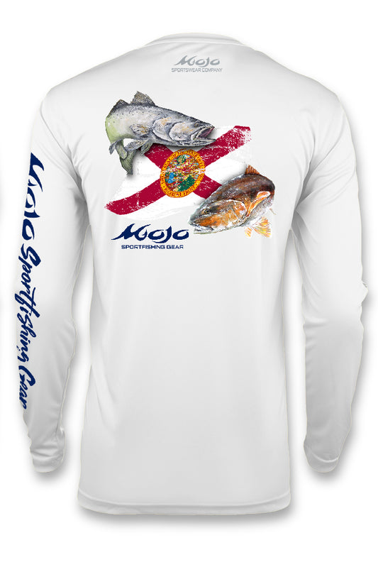 Florida Redfish Flag Wireman X - Mojo Sportswear Company