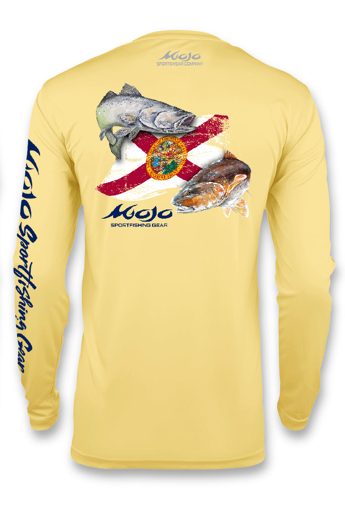 Florida Redfish Flag Wireman X - Mojo Sportswear Company