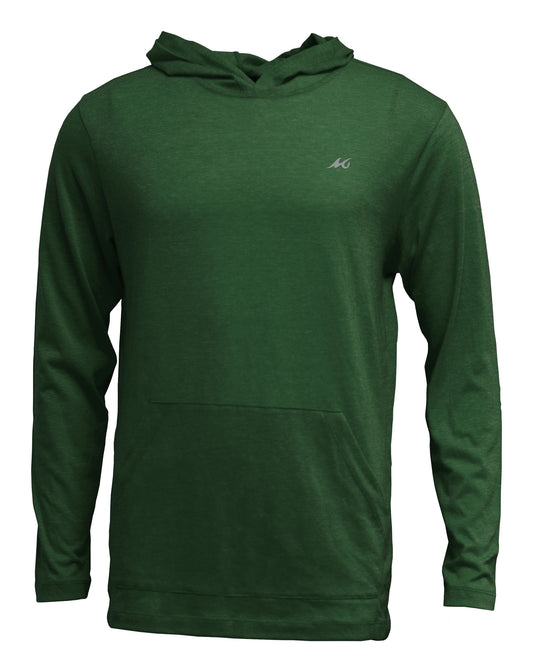 The Basics Long Sleeve Hooded Tee - Mojo Sportswear Company