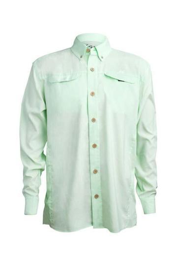 Mr. Big Long Sleeve Shirt (Closeout Colors) in Sea Oat Size: 4XL
