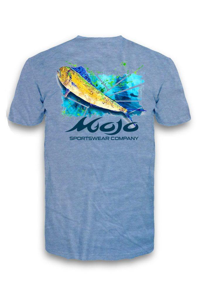 Performance Fishing Shirts | Fishing Shirts for Men | Fishing Tee Shirts - Mojo Sportswear Company Sea Oat / M