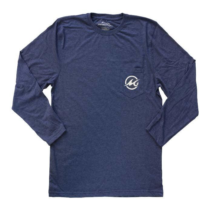 Mojo Sportswear Patriot Crest Long Sleeve T-Shirt, Men's, Size: Small, White