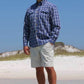 Coastal Plaid Long Sleeve - Mojo Sportswear Company