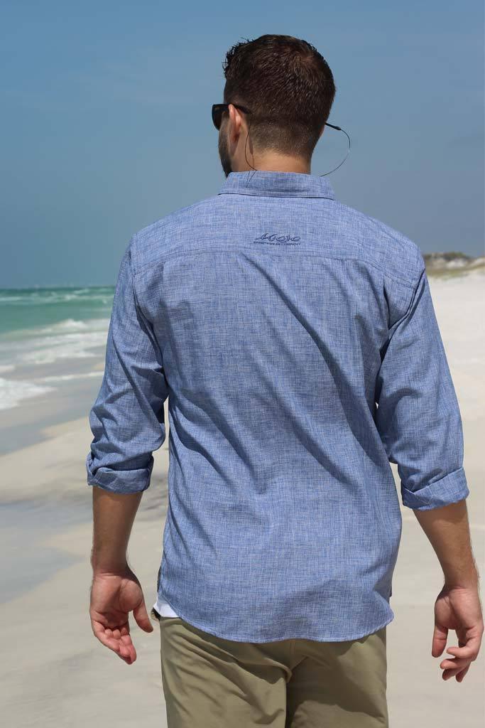 Coastal Linen Long Sleeve - Mojo Sportswear Company