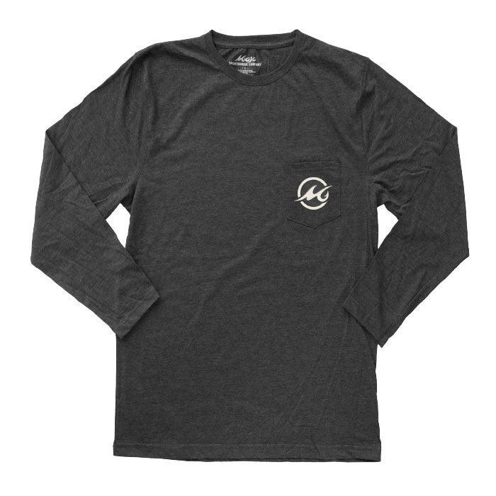 Mojo Sportswear Patriot Crest Long Sleeve T-Shirt, Men's, Size: Small, White