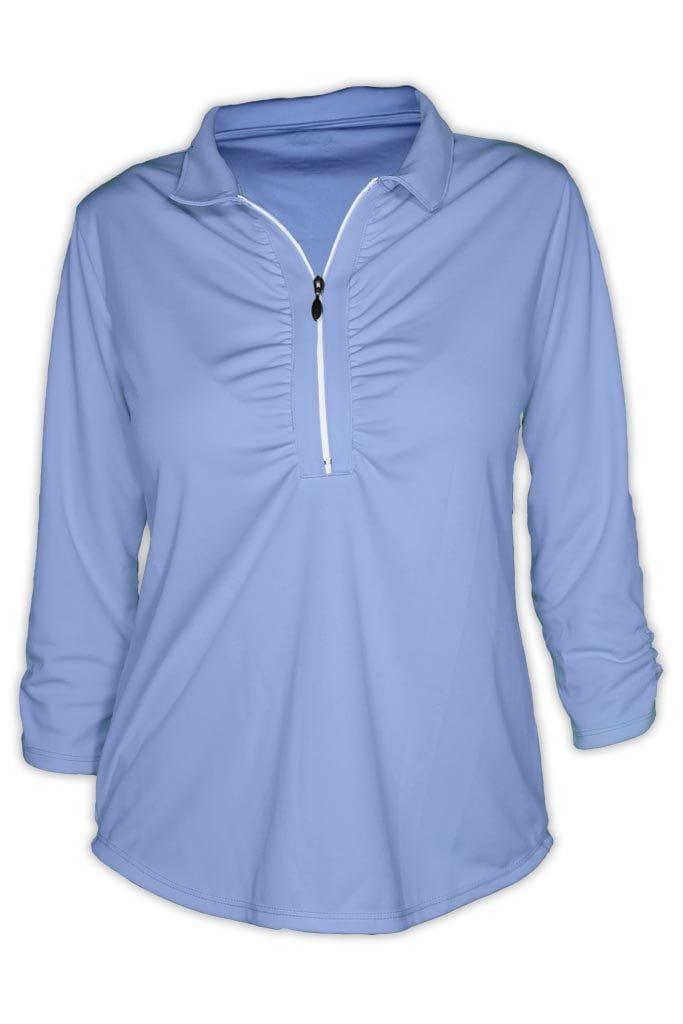 Ladies Shell Caye 1/4 Zip Pullover - Mojo Sportswear Company