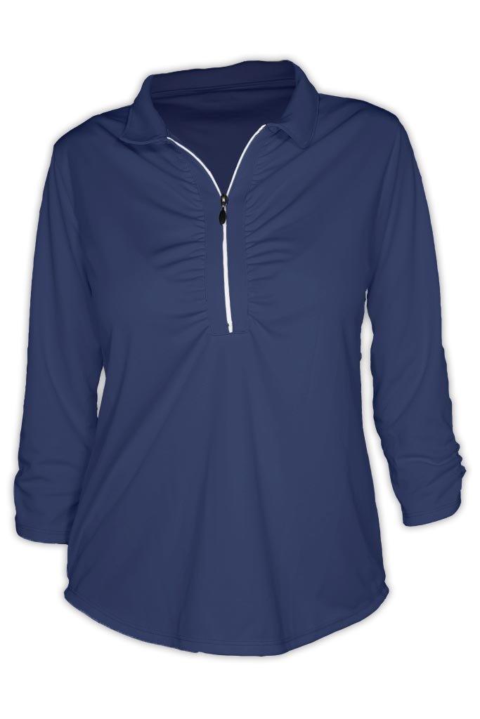 Ladies Shell Caye 1/4 Zip Pullover - Mojo Sportswear Company