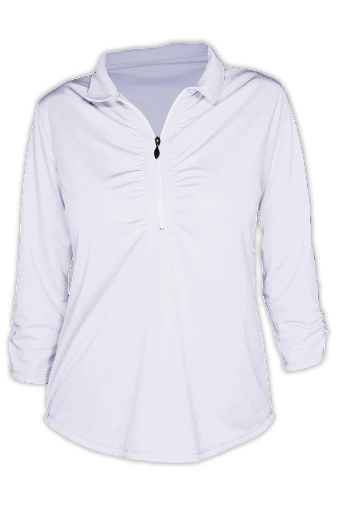 Ladies Shell Caye 1/4 Zip Pullover - Mojo Sportswear Company
