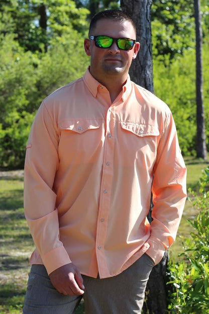 Mr. Cool Long Sleeve in Sailor Sunset Size: 4XL