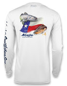 Performance Fish Texas Flag Redfish/Trout - Mojo Sportswear Company